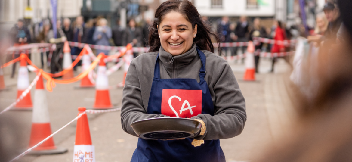 Home Start Hertfordshire St Albans Pancake Festival 2024